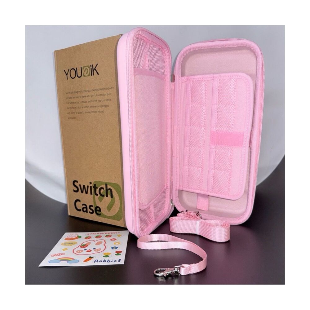 Switch 2 Case Compatible with NS Switch 2 (2025), Carrying Case w/ 19 Game Slots
